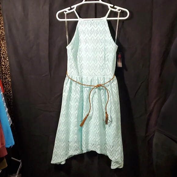 Crochet Dress juniors sizeM(7-9)